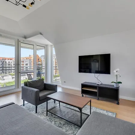 Grano Flats Gdansk - Riverfront Apartment Exterior photo